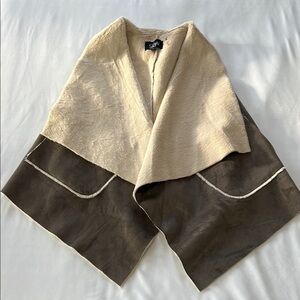 Luii Faux Suede & Fur Vest